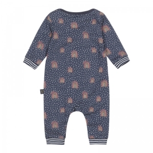 Baby jumpsuit longsleeve Navy