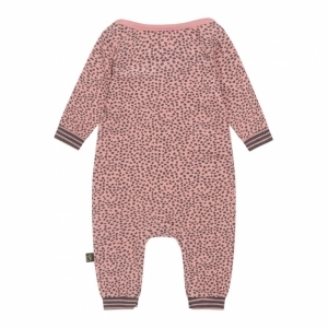 Baby jumpsuit longsleeve Old pink