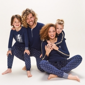 Girls pyjama set navy