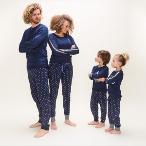 Girls pyjama set navy