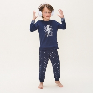 Boys lounge set navy