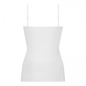 Basics women spaghetti top 001 white