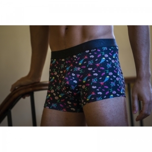 Boxer Briefs - Amour I004 black prin