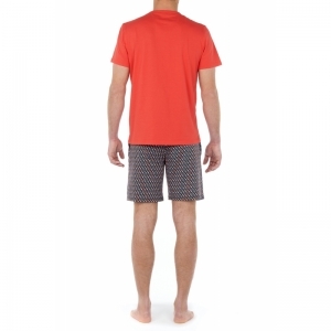 Short Sleepwear - Ricardo I0PA Red print