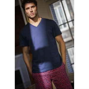 Short Sleepwear - Loe I0RA Navy print