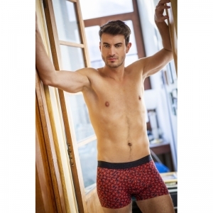 Boxer Briefs HO1 Loe I0RA Navy print