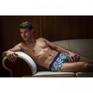 Boxer Briefs 3p - Tropical T036 Navy/Blue/