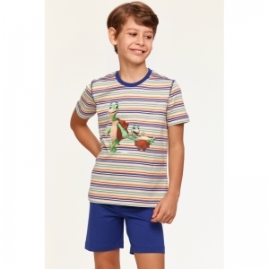 Jongens pyjama, korte mouwen 906 multicolor