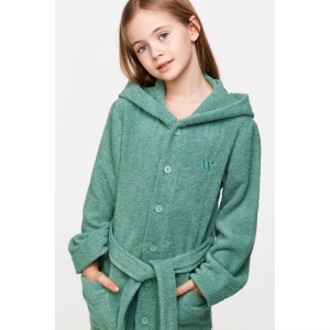 Unisex badjas 724 groen