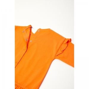 Baby meisjes pyjama,lange mouw 539 oranje