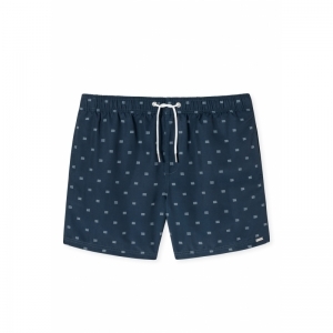 Heren zwemshort 803 dunkelblau