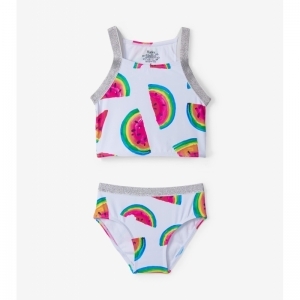 Tankini Watermelon White