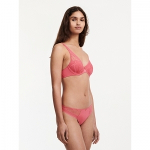 True Lace - Plunge spacer beha 0RI Koraal