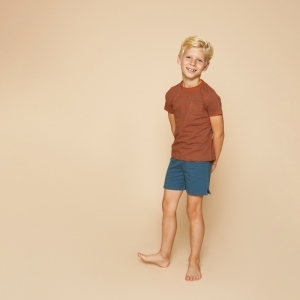 Boys short set ss Caramel Brown