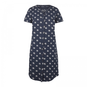 Women sleepshirt ss navy