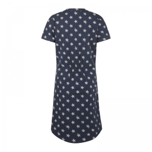 Women sleepshirt ss navy