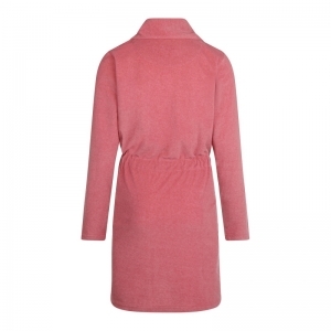 Women bathrobe ls rouge pink