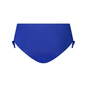 High waist bikini bottom 2360 blue waves