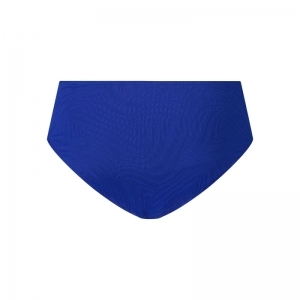 Mid waist bikini bottom 2360 blue waves