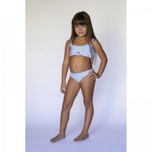 Meisjes bikini 04 blauw