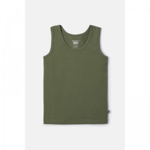 Jongens singlet 753 kakigroen