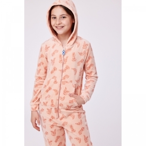 Unisex Onesie in velours 928 haas print