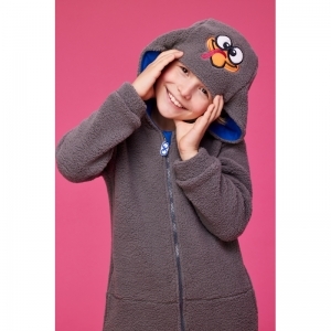 Unisex onesie 154 donkergrijs