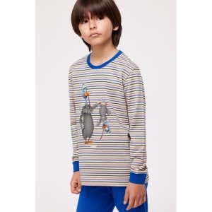 Pyjama, lange mouwen 908 multicolor