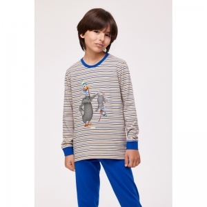 Pyjama, lange mouwen 908 multicolor