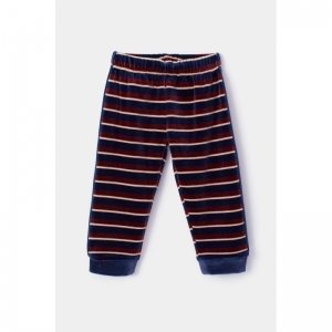 Pyjama in velours 834 blauw