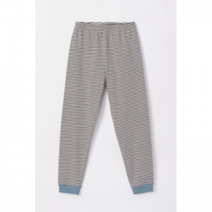 Unisex pyjama 916 blauw-gebro