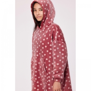 Oversized knuffeltrui 956 bolletjes p