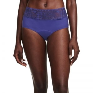 Period Panties - Shorty Lace 05R Blue Majore