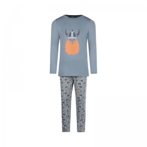 Boys pyjama set Faded blue