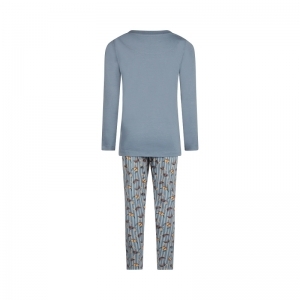 Boys pyjama set Faded blue