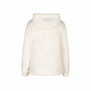 Women comfy sweater cream