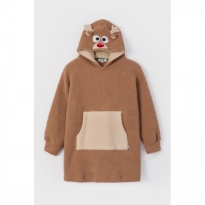 Unisex oversized Sweater 279 bruin