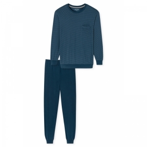 Herenpyjama, lange mouwen 801 admiral