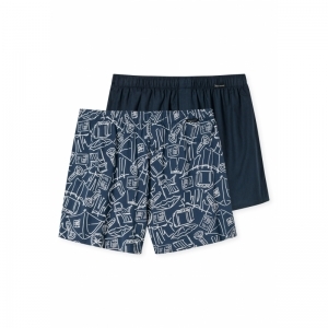 Boxershorts, los, jersey, 2p 909 assorti 3