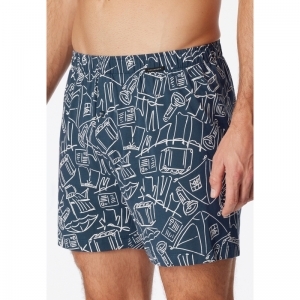 Boxershorts, los, jersey, 2p 909 assorti 3