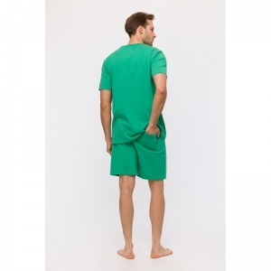 Heren pyjama, korte mouw 734 groen