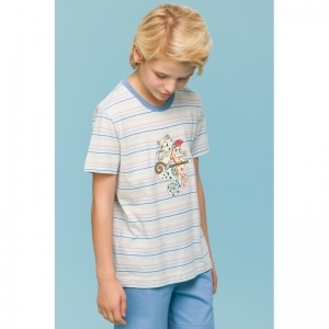 Jongens pyjama, korte mouwen 920 multicolor