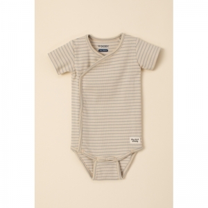 Babybody 998 blauw-crème