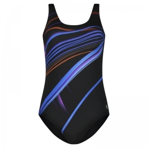 Swimsuit soft cup 5046 blue wave