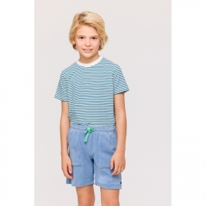 Shortje in badstof 818 blauw