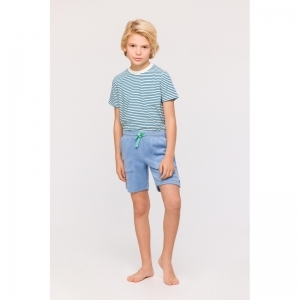 Shortje in badstof 818 blauw