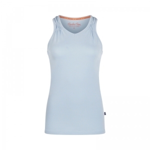 Damespyjama zonder mouwen Light blue