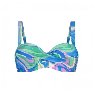 Bikini top twisted padded wire 5065 Swirl