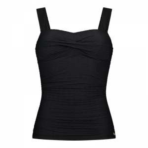 Tankini top twisted padded 5075 black snak