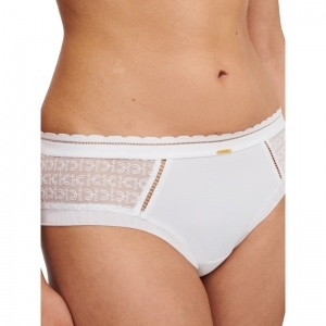 Monogram shorty 010 White